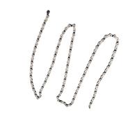 Chaîne de Vélo 24 Vitesses, Conception Creuse Offre Poids Ultra Léger, il Est également Facile D'éliminer le Limon Interne Pendant le Travail, Construction en Acier