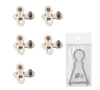 Chaine de Velo,5 Paires Bicyclette Manquant Lien Maillon Manquant Connecteur Attaches Rapides Chaine Vtt,Argent Réutilisable Manque Link pour 11 Vitesse,Avec Des Outils