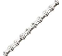 Chaîne de vélo 8 vitesses 116 maillons Shimano SRAM Acier Argent avec attache
