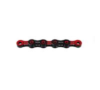 Chaîne de vélo KMC X-11 SL DLC - rouge/noir - 11 vitesses/116 maillons