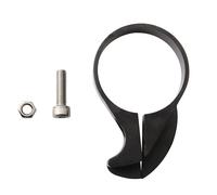 Chaîne De Vélo Pliable Noire Pour Dérailleur Avant, Guide Anti-Chute, Pince Réglable, Lampe C39-42mm