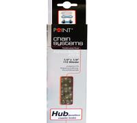Chaîne de vélo Point 410N 1 fois 112 maillons antivol de chaîne 1/2 x 1/8 pou...