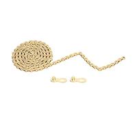 Chaîne de vélos Gold Gold Electroplate High Performance Bike Chain de rouille avec crochet et boucle pour le vélo de montagne à 11 vitesses chaîne
