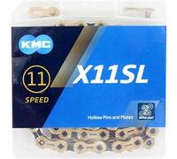 KMC Cat. X11SL Ti-N Gold/BLK 118L Accessories Unisexe, doré/Noir, 118 Link