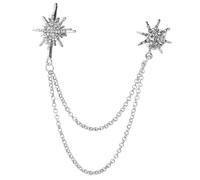 Chaîne d'épingle étincelante Tassel Broche féminine Jewelry pour Les Occasions habillées