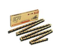 CHAÎNE DID 420NZ3 (Or & Noir) - Longueur : 128 maillons avec joint clip (RJ)