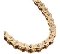 CHAÎNE DID 520ERT3 (Or & Or) - Longueur : 110 maillons avec joint clip (RJ)