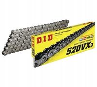 D.I.D Racing Chain Chaîne 520vx3 Clip Clair 102 maillons