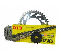 CHAÎNE DID 525VX3-118 (118 MAILLONS) X-RING (OUVERT + SERTI)