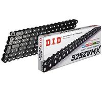 CHAÎNE DID 525ZVM-X NOIRE - Longueur : 120 maillons avec joint rivet (ZJ)