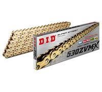 CHAÎNE DID 530ZVM-X (Or & Or) - Longueur : 106 maillons avec joint rivet (ZJ)