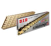 CHAÎNE DID 530ZVM-X2 (Or & Or) - Longueur : 108 maillons avec joint rivet (ZJ)