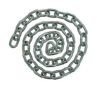 Chaîne droite soudée maillon court - acier zingué - Diamètre 2,5 mm x 5 m