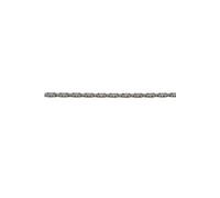 M-Wave Chaîne de vélo unisexe à vitesse unique pour adulte, argent, 1/2" x 3/32", 112 maillons