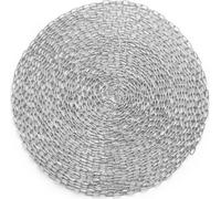 Chaîne en acier au carbone - 3 mm x 30,48 m - Chaîne à maillons - Chaîne de délimitation pour l'extérieur - durable et robuste