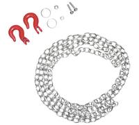 Chaîne en acier avec crochet pour charge lourde Absima 2320047 argent-rouge 1:10 1 pc(s)
