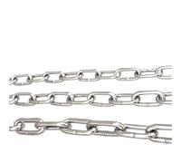 Chaîne en acier inoxydable, Chaîne Acier Inox 304 1,2-8mm Diamètre Mètre Soudé(2.0mm-1meter)