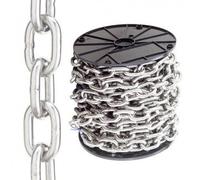 Chaîne en bobine zingué 2 mm (rouleau 111 mètres)