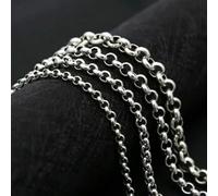 Chaîne en Or Pur pour Femmes Hommes Collier 16-30 poings