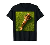 Chaîne en T à Triple chaîne en T Zero Stress Relaxed Tung Sahur Vibes Brainrot T-Shirt