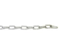 Chaîne - Fer zingué, élocourt, 3 mm de diamètre, 150 m de long, résistant à la corrosion, idéal pour le serrage et l'entretien. *