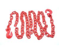 Chaîne forestière carrée, 10 mm avec crochet à boucle et parallèle, chaîne arrière - 5 m 10 mm