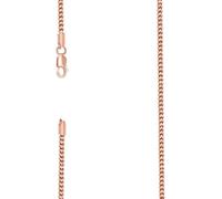 Chaîne Franco creuse en argent sterling 925 avec rose 2,5 mm Collier de 61 cm pour homme et femme