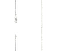 Chaîne Franco en argent massif 925 - 1 mm - 46 cm - Pour homme et femme