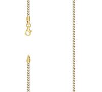 Chaîne Franco en argent massif 925 bicolore 2,5 mm Collier 61 cm pour homme et femme