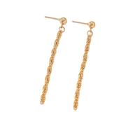 Chaîne géométrique Tassel boucles d'oreilles pendantes, à la mode élégant, longue longueur pour le visage façonner, parfait pour les déplacements quotidiens et les événements sociaux, pour les femmes