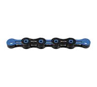 KMC Chaîne vélo route/VTT X11 DLC – 11 vitesses, 118 maillons – Noir/Bleu