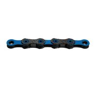 KMC Chaîne de vélo DLC12 12V 126 maillons Noir/Bleu