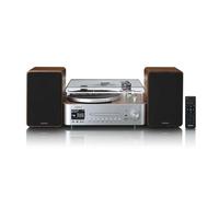 Chaîne hi-fi - LENCO - MC-860BK - Platine vinyle - Radio Internet DAB+/FM - Bluetooth et lecteur CD/MP3