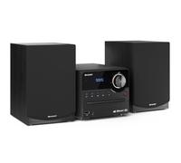 Sharp XL-B517D Système micro audio domestique 45 W Noir