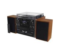soundmaster MCD5600BR Chaîne stéréo Lecteur de disque, DAB+, FM, Bluetooth, CD, Cassette, USB, 2 x 5
