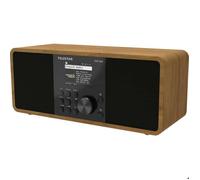 Telestar Radio Internet portable TOP 250 – DAB+, FM, Wi‑Fi, Bluetooth, USB, Stéréo 2×10W Bois