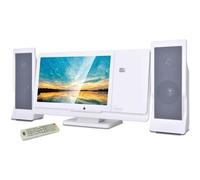 Chaîne HIFI - INOVALLEY - CH43-DVD - Lecteur DVD/CD - Écran 12 - 60W - FM - USB 2.0 - SD/MMC - AV - Multilingue - 2.0CH