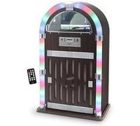 Chaîne hifi jukebox retro 60w avec tourne disque vinyle bluetooth, cd, fm + télécommande G