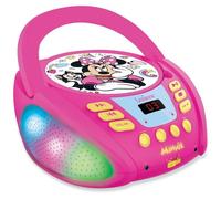 Chaîne HiFi LEXIBOOK Bluetooth Minnie avec effets lumineux