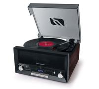 Chaine Hifi Muse micro-système CD avec platine vinyle MT-116 WS Noir