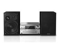 Chaîne HiFi PANASONIC PMX90EG-S - Lecteur CD/MP3, Radio FM, Bluetooth - Noir