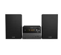 Micro chaîne Hi-Fi CD, USB, Bluetooth Philips M3505/12 - Radio DAB+/FM - Enceintes Bass Reflex - Noir