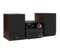 Sharp XL-B512(BR) ensemble audio pour la maison Système micro audio domestique 45 W Marron