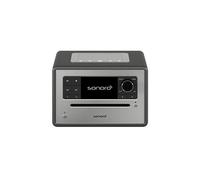 sonoro Radio Internet Elite avec Lecteur CD (FM, DAB Plus, Podcasts, Spotify, Amazon Music, Deezer), Graphite mat