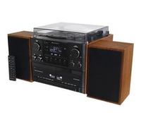 soundmaster MCD5600BR Chaîne stéréo Lecteur de disque, DAB+, FM, Bluetooth, CD, Cassette, USB, 2 x 5