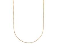 Chaine homme - Brillaxis - Maille forçat - Plaqué or - 50 cm - 1.9 mm