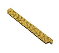 Chaîne Joint torique universel pour chaîne de moto, 428 maillons 90L, 92L, 96L, 110L, pour VTT, quad, MX, enduro, motard, course Chaine Moto(Gold 90L)