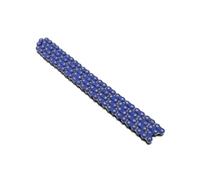 Chaîne Joint torique universel pour chaîne de moto, 428 maillons 90L, 92L, 96L, 110L, pour VTT, quad, MX, enduro, motard, course Chaine Moto(Blue 102L)