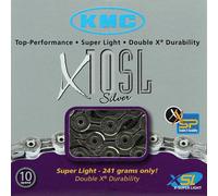 CHAINE, KMC BICYCLETTE, X10SL, ARGENT, 11V compatible avec GAS GAS G ENDURO 2.0