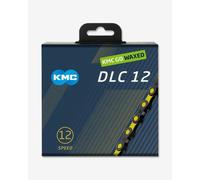 Kmc Dlc 12 Waxed Chain Jaune 126 Links / 12s Black / Yellow
